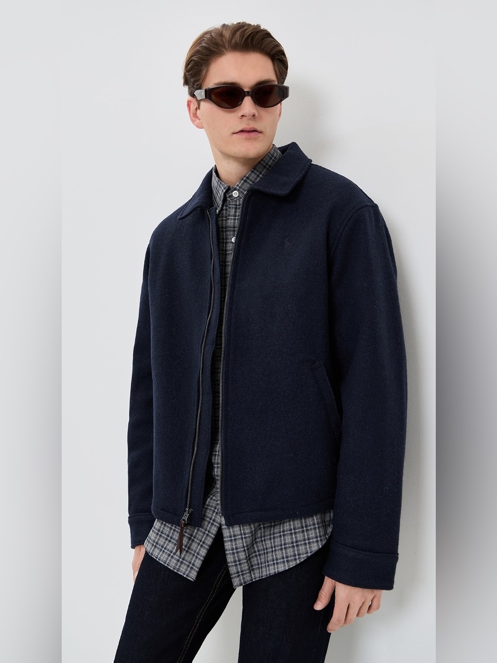 Ralph Lauren Polo Langdon Wool Navy Men’s Coat L